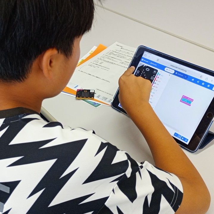 実施報告＠茨木市｜「リコチャレ」夏休み理工系工作教室（micro:bit 中学生,2025.8.10）