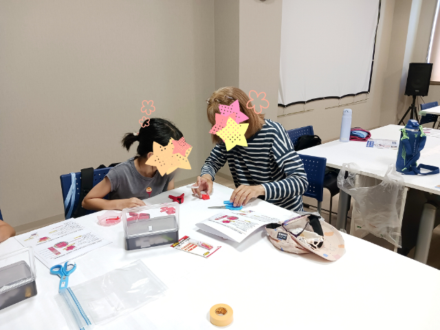 実施報告＠大阪市｜【企業CSR支援】親子で挑戦！からくり鍵付き宝箱づくり(2025.8.19)