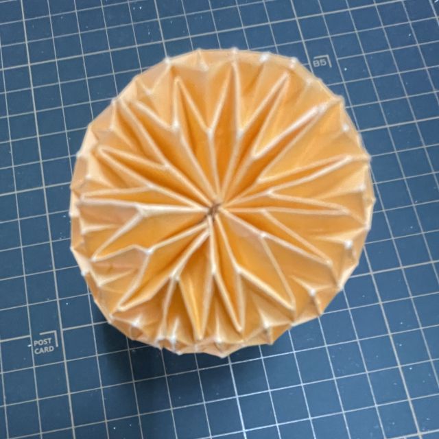 【教材開発:】折紙；なまこ折り#2｜マジックボールを作ってみた。
