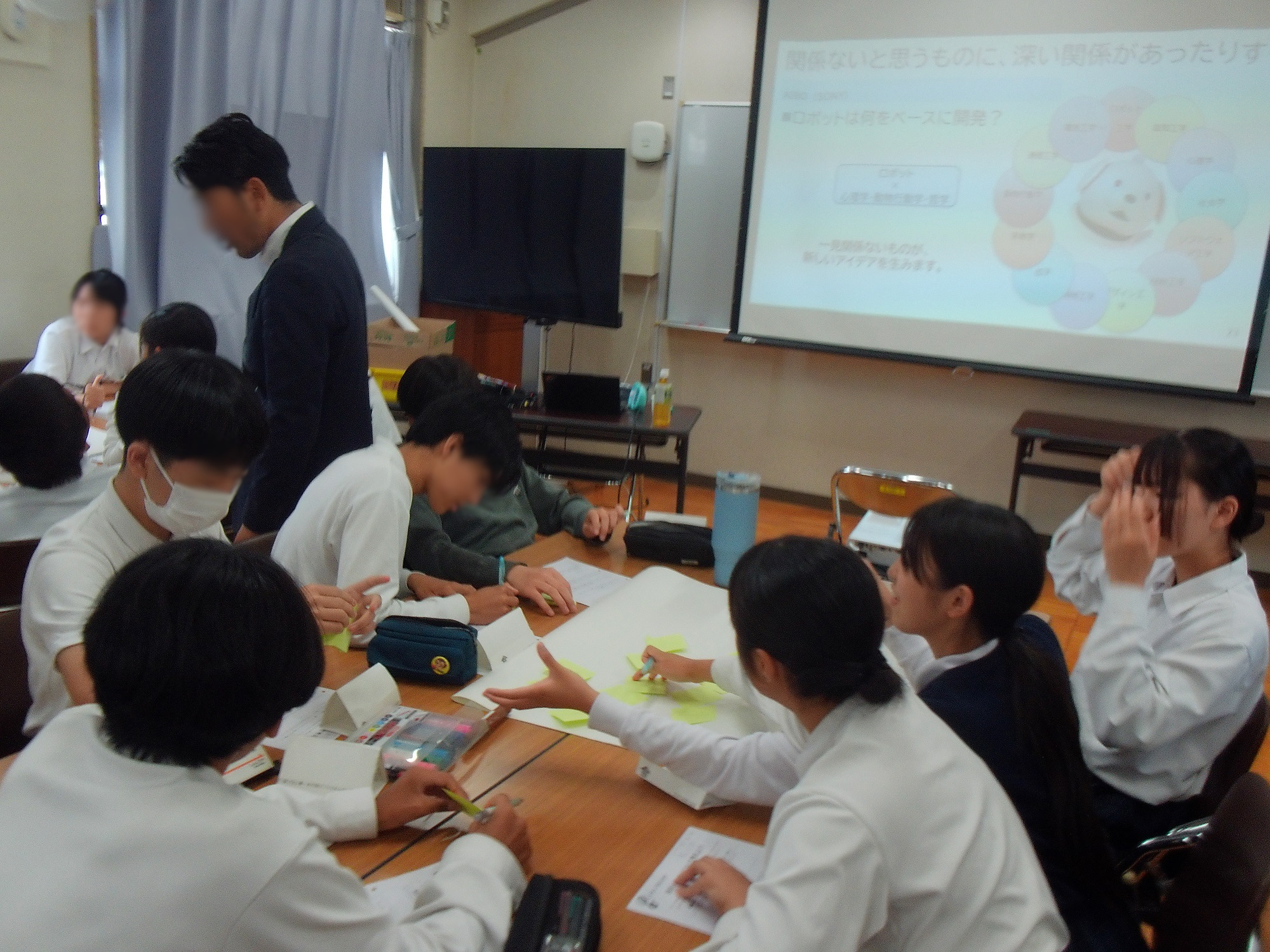 大正中央中学校で「自分らしさについて考えよう」を実施しました(2026.06.08)