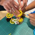 【実施報告】父と子のものづくりワークショップ「走れ!世界で一つのリモコン段ボールロボ」 (池田市ダイバーシティセンター)
